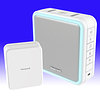 doorbell Wired to Wirefree Convertor Kit c/w Doorbell - White - Doorbell doorbell Wired to Wirefree Convertor Kit c/w Doorbell - White Doorbell