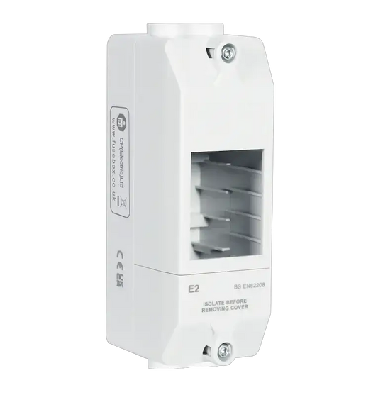 Fusebox 2MODULE SPLIT LID ENCLOSURE (36mm) IP20 - Electrical Fusebox 2MODULE SPLIT LID ENCLOSURE (36mm) IP20 Electrical