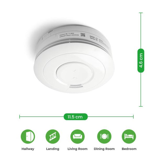 Aico Ei650i Battery Optical Alarm - Smoke Alarms Aico Ei650i Battery Optical Alarm Smoke Alarms
