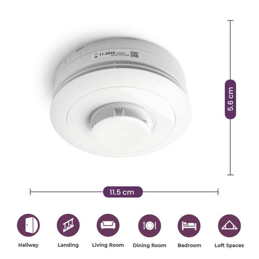 Aico Ei660i Multi-Sensor Fire Alarm - Multi-Sensor Alarms Aico Ei660i Multi-Sensor Fire Alarm Multi-Sensor Alarms