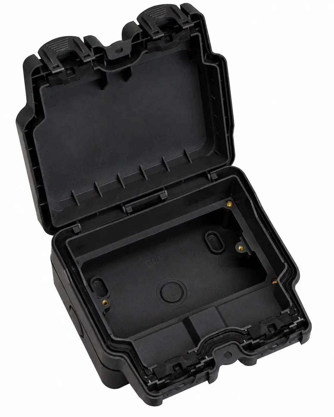 ELEM BLACK IP66 2 Gang Enclosure