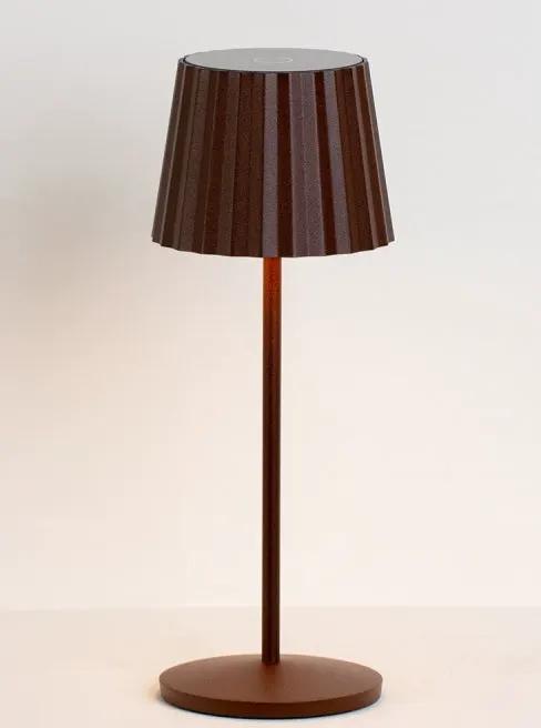 Franklite Explorer Portable Table Lamp In Rust - Exterior Lights Franklite Explorer Portable Table Lamp In Rust Exterior Lights