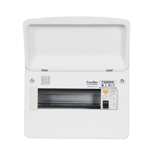 Fusebox RCD 8 WAY 63A 30MA TYPE B - Electrical Fusebox RCD 8 WAY 63A 30MA TYPE B Electrical