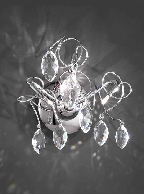 Franklite Chantilly 3 Light Bracket - Chandeliers Wall Lights Chandeliers Franklite Chantilly 3 Light Bracket Wall Lights