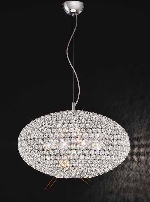 Franklite Marquesa 8 Light Pendant - Suspended Lights Franklite Marquesa 8 Light Pendant Suspended Lights