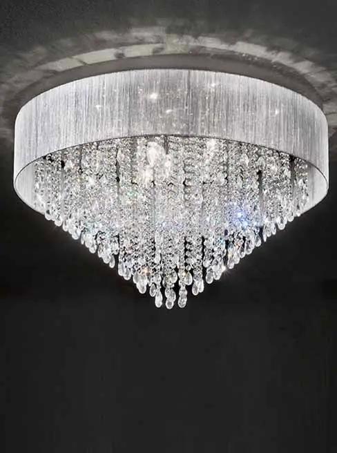 Franklite Royale 10 Light Flush - Chandeliers Flush Lights Chandeliers Franklite Royale 10 Light Flush Flush Lights