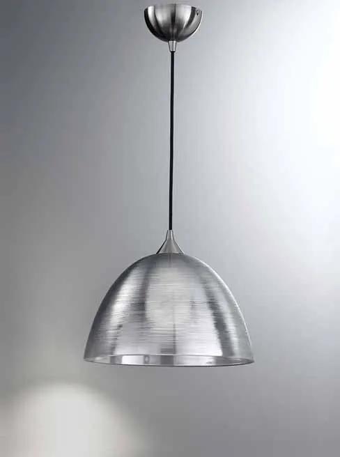 Franklite Vetross Black Cord Suspension With 350mm Translucent Silver Glass - Pendant Lights Franklite Vetross Black Cord Suspension With 350mm Translucent Silver Glass Pendant Lights