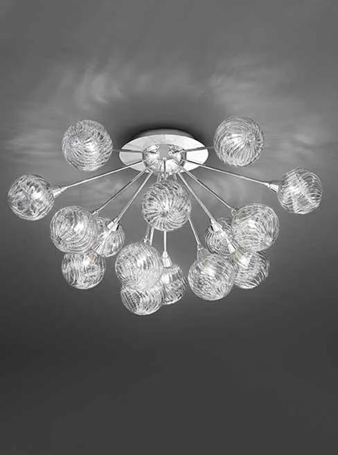 Franklite Protea 15lt Fitting - Semi Flush Lights Franklite Protea 15lt Fitting Semi Flush Lights