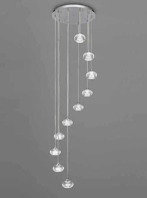 Franklite Tizzy 10 Light Spreader - Suspended Lights Franklite Tizzy 10 Light Spreader Suspended Lights