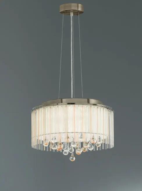 Franklite Ambience 6Lt Pendant - Chandeliers Suspended Lights Chandeliers Franklite Ambience 6Lt Pendant Suspended Lights