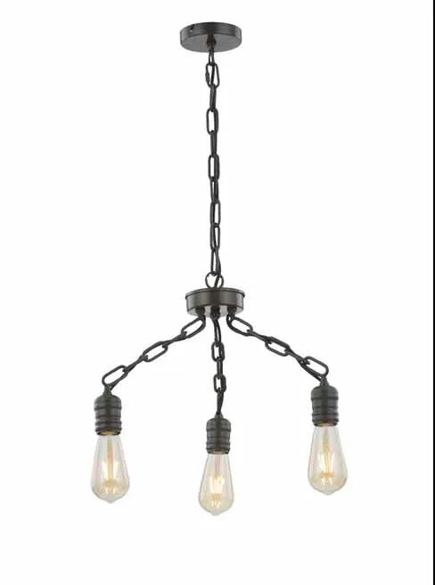 Franklite Linky 3 Light Pendant Fitting - Multi Arm Lights Franklite Linky 3 Light Pendant Fitting Multi Arm Lights