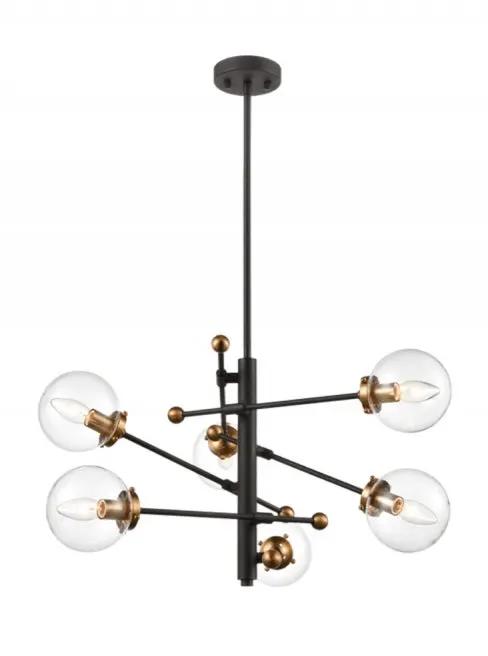 Franklite Diffraction 6 Light Fitting - Pendant Lights Franklite Diffraction 6 Light Fitting Pendant Lights