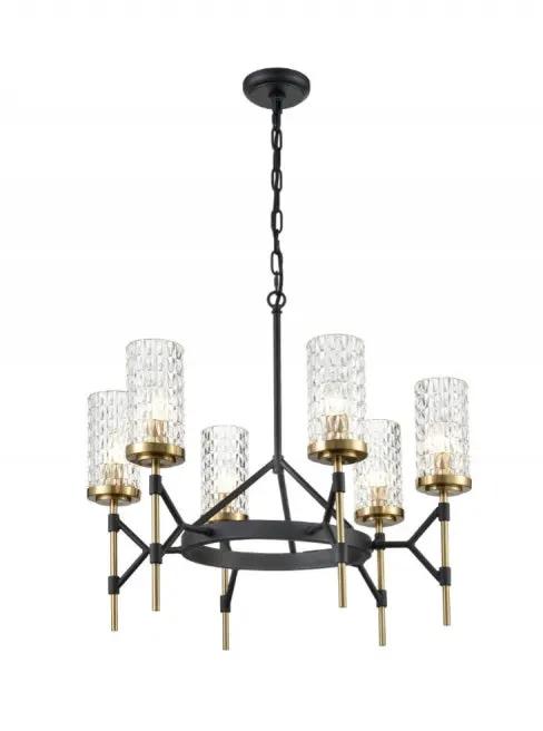 Franklite Emperor 6 Light Fitting - Chandeliers Suspended Lights Chandeliers Franklite Emperor 6 Light Fitting Suspended Lights
