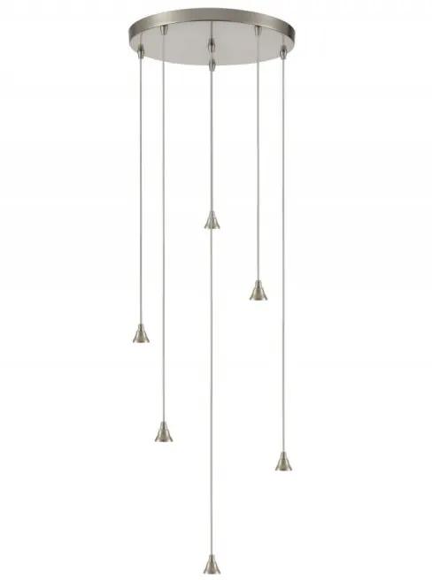 Franklite Perry / Galaxy 6 Light Satin Nickel Spreader Only - Chandeliers Suspended Lights Chandeliers Franklite Perry / Galaxy 6 Light Satin Nickel Spreader Only Suspended Lights