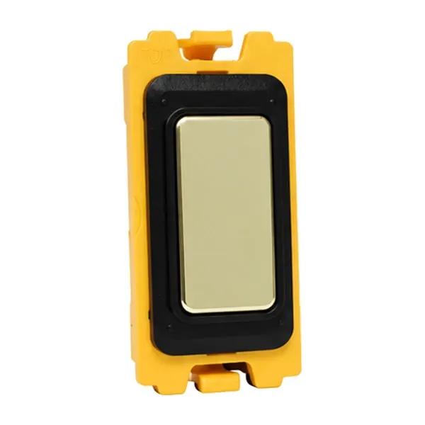 FLM BLANK MODULE PB + BL/WH Bzls