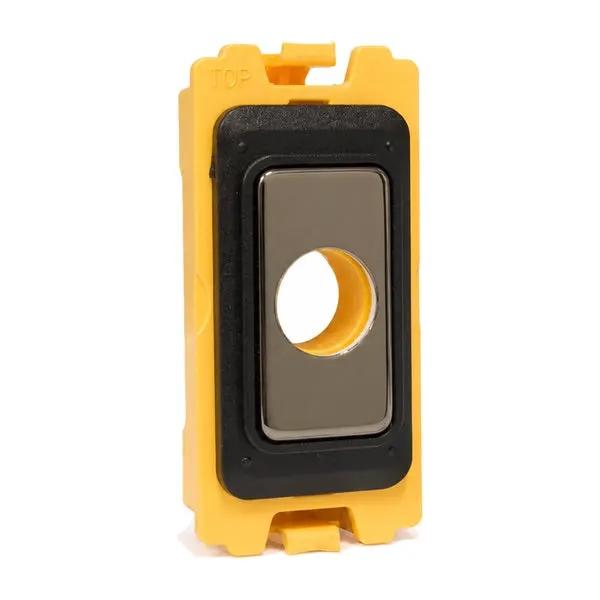 FLM 20A Cable Outlet BK + BL Bezel