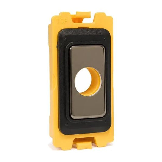 FLM 20A Cable Outlet BK + BL Bezel
