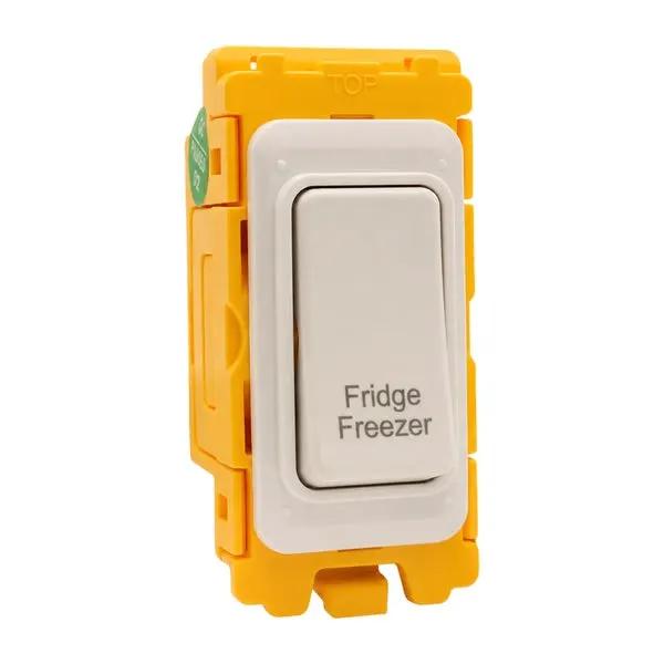 FLM 20AX DP Rocker Fridge Frzer WH/WH