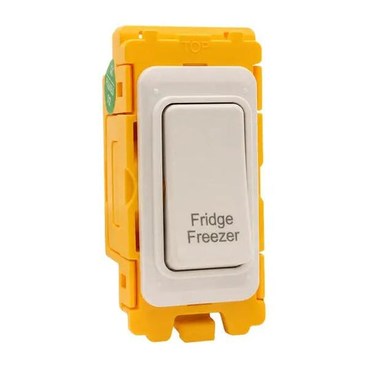 FLM 20AX DP Rocker Fridge Frzer WH/WH