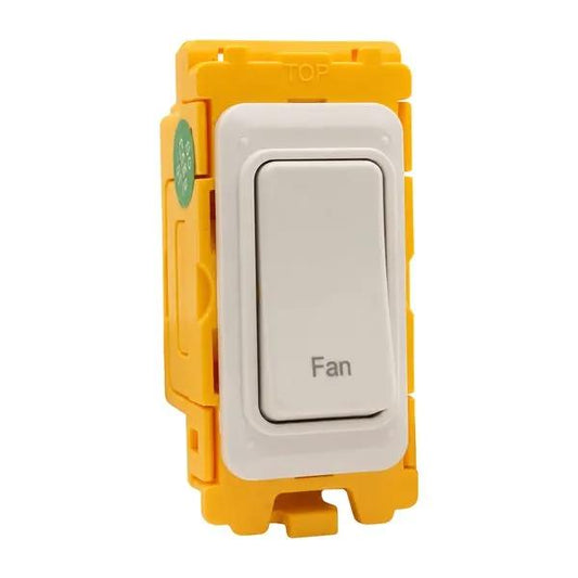 FLM 20AX DP Rocker Fan WH/WH