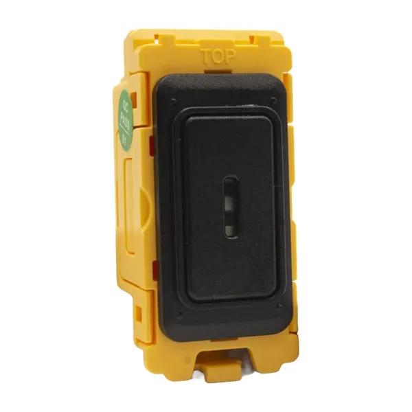 FLM 20AX DP Key Swt BL + BL Bezel