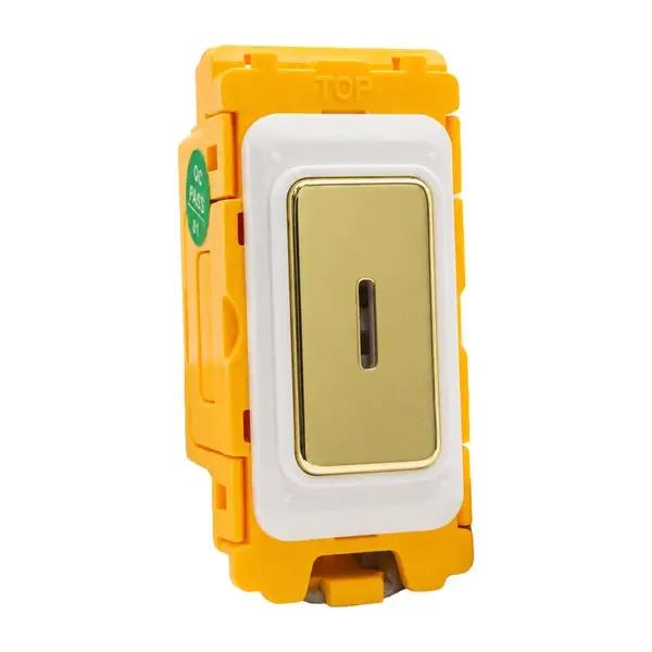 FLM 20AX DP Key Swt PB + BL/WH Bzls
