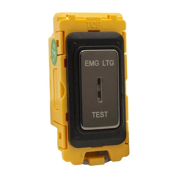 FLM 20AX DP Key Swt ELT BK + BL Bezel