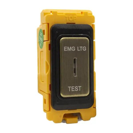 FLM 20AX 2W Key Swt ELT AB + BL Bezel