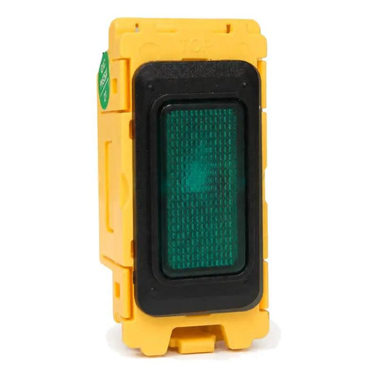 FLM Neon Green + BL/WH/QG Bezels