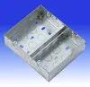 back box 47mm Galvanised Steel Box for Small Combination Multimedia Plate - back box 47mm Galvanised Steel Box for Small Combination Multimedia Plate