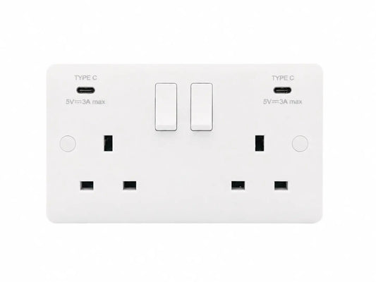 Verve Wht DP SS2 + USB+ C+C USB WH
