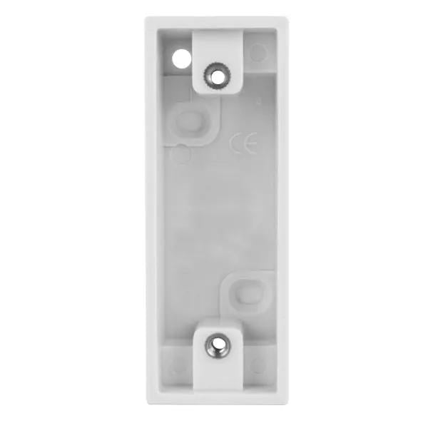 Verve Wht 1g Pattress Box Architrave