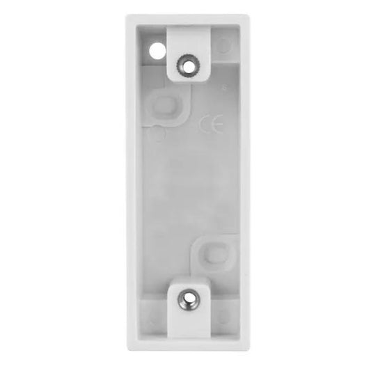 Verve Wht 1g Pattress Box Architrave