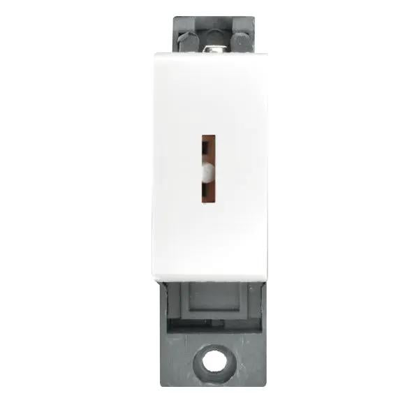 Verve Wht Micro Grid 10AX 2 Way Key Swt