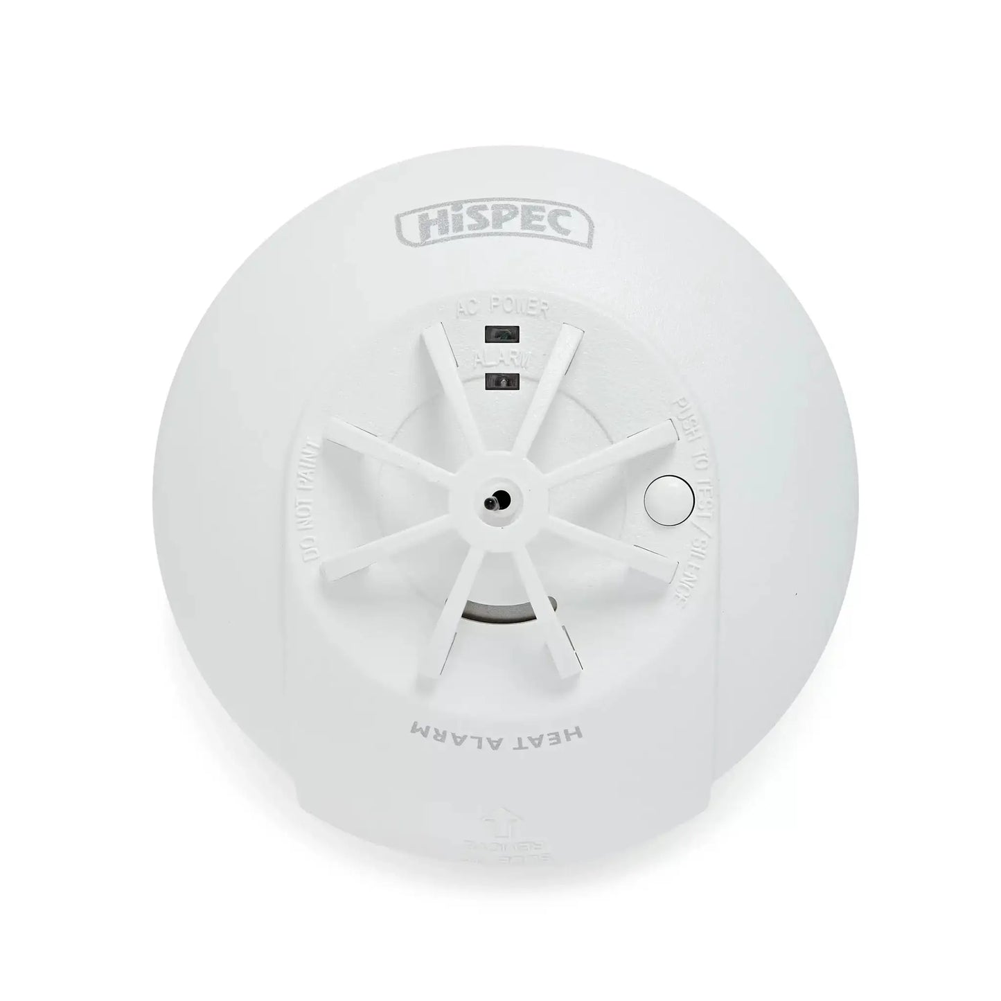 hispec Interconnectable Fast Fix Mains Heat Alarm with 9v Backup Battery Included - hispec Interconnectable Fast Fix Mains Heat Alarm with 9v Backup Battery Included