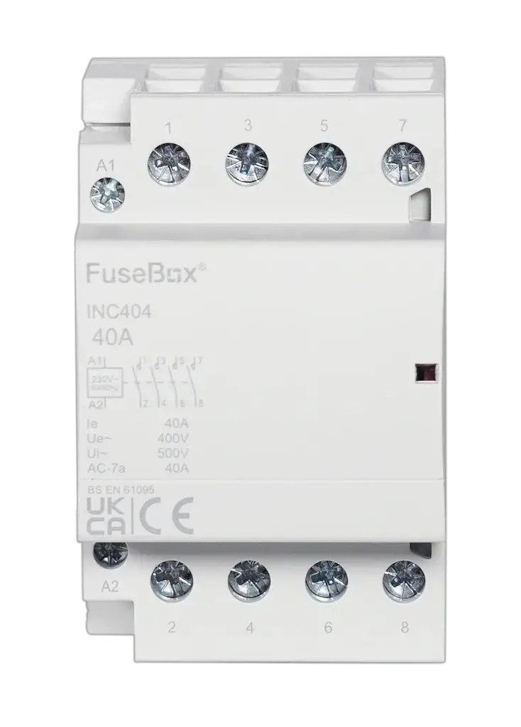 Fusebox 40A 4P N/O 230V INSTALLATION CONTACTOR - Electrical Fusebox 40A 4P N/O 230V INSTALLATION CONTACTOR Electrical