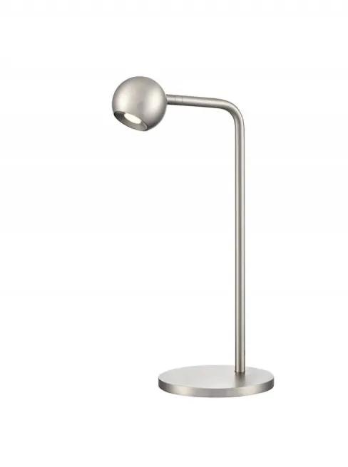 Franklite Iris Satin Nickel LED Table Lamp - Desk Lamps Desk Lamps Desk Lamps Franklite Iris Satin Nickel LED Table Lamp Desk Lamps
