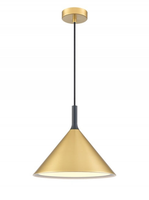 Franklite Joy Pendant 300mm Satin Brass - Pendant Lights Franklite Joy Pendant 300mm Satin Brass Pendant Lights