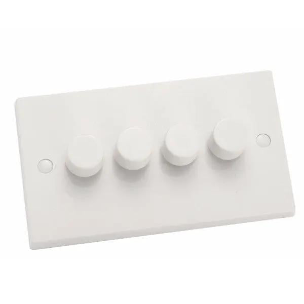 Plasti WH 4g LEDITB100 2 way Dimmer WH