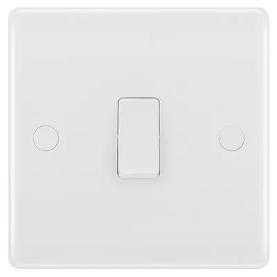 BG British General BG 20A Double Pole Switch with Cable Outlet 832-01 - BG British General BG 20A Double Pole Switch with Cable Outlet 832-01