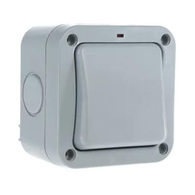 Electrical Lighting BG 20A 1 Gang 2 Way IP66 External Switch WP12-01 - Electrical Lighting BG 20A 1 Gang 2 Way IP66 External Switch WP12-01