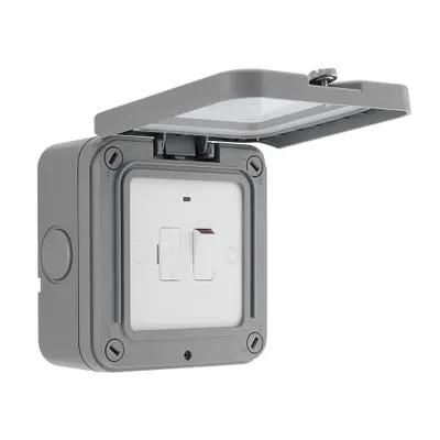 Electrical Lighting BG Storm 13A IP66 Weatherproof Neon Switched Fused Spur WP53 - Electrical Lighting BG Storm 13A IP66 Weatherproof Neon Switched Fused Spur WP53
