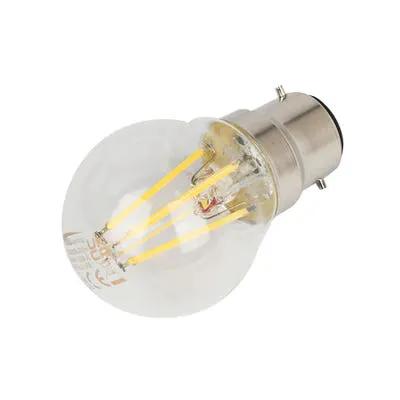 Bell Lighting Bell Lighting 3.3W LED Filament Lamp Round Cool White Dimmable BC - Bell Lighting Bell Lighting 3.3W LED Filament Lamp Round Cool White Dimmable BC