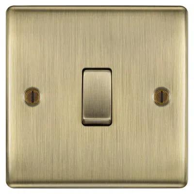 BG British General BG 20A 16AX Intermediate Light Switch Antique Brass NAB13-01 - BG British General BG 20A 16AX Intermediate Light Switch Antique Brass NAB13-01