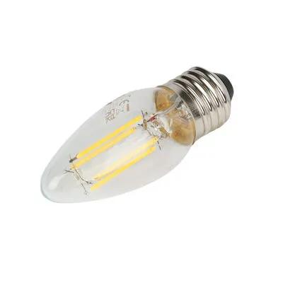 Bell Lighting Bell Lighting 3.3W LED Filament Candle Lamp Cool White Dimmable ES - Bell Lighting Bell Lighting 3.3W LED Filament Candle Lamp Cool White Dimmable ES