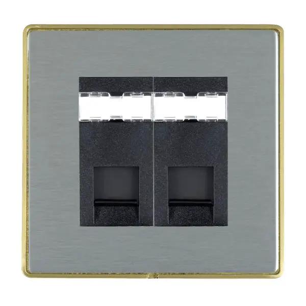 L-Duo CFX SB/SS 2g RJ45 CAT5E Unsheld BL