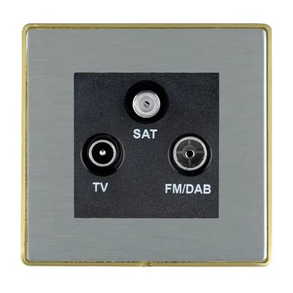 L-Duo CFX SB/SS Non-Iso DAB TV+FM+SAT BL