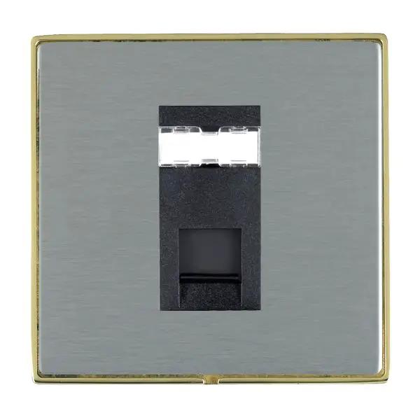L-Duo CFX PB/SS 1g RJ45 CAT5E Unsheld BL