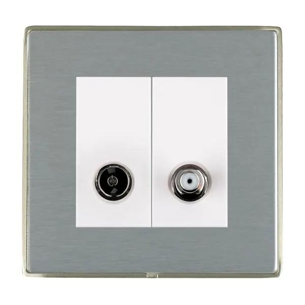 L-Duo CFX SN/SS 2g N-Iso TV+Sat 2in/2 WH