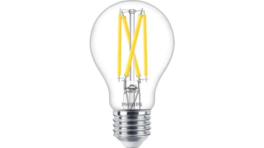 SGINIFY Philips LEDbulb, A60, 60 W, E27, 2200 K, 2700 K, 806 lm, CRI 95, 25000 h, Glass - SGINIFY Philips LEDbulb, A60, 60 W, E27, 2200 K, 2700 K, 806 lm, CRI 95, 25000 h, Glass